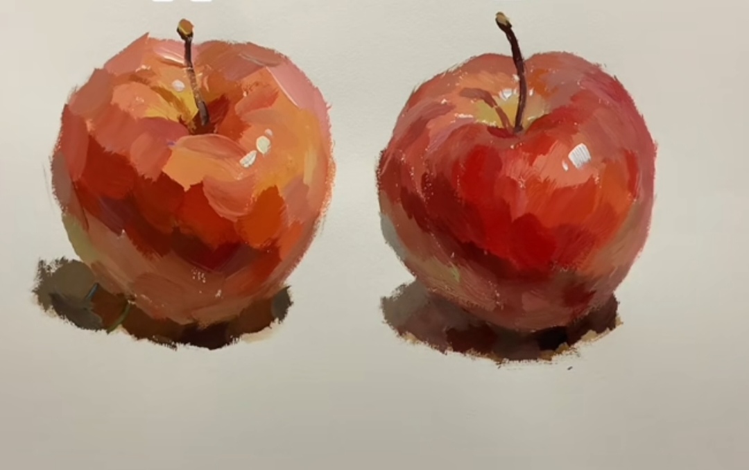 5 水粉静物,单个物体