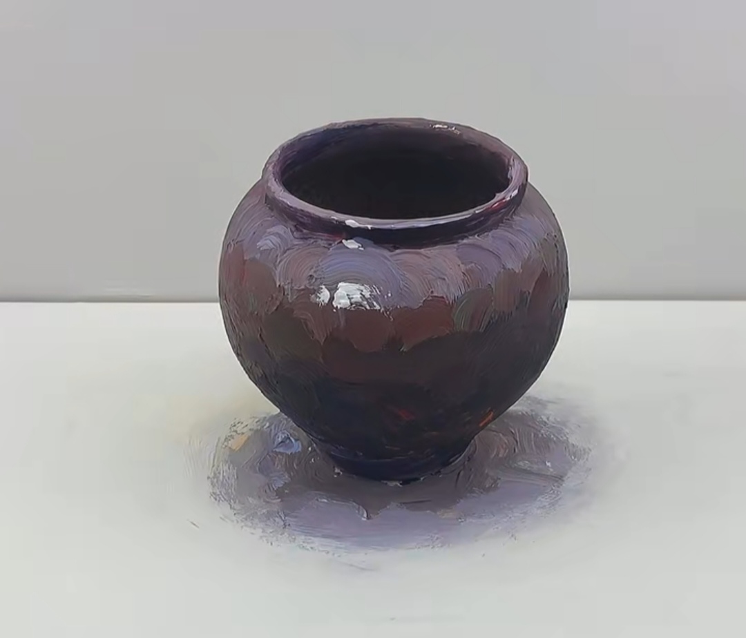 1 水粉静物,单个物体