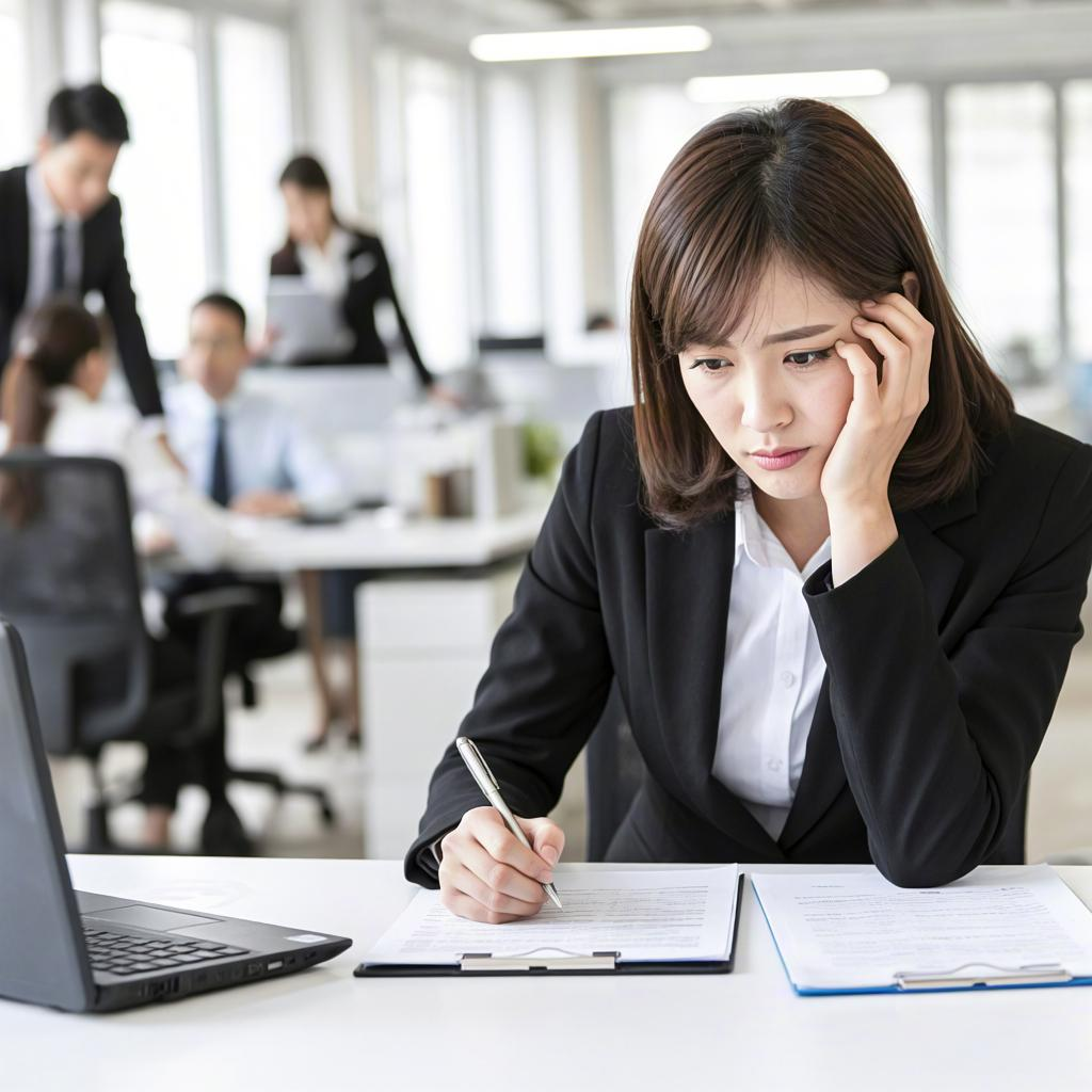 这确实是一个很多人的真实感受工作的态度的图片办公室工作紧张图片