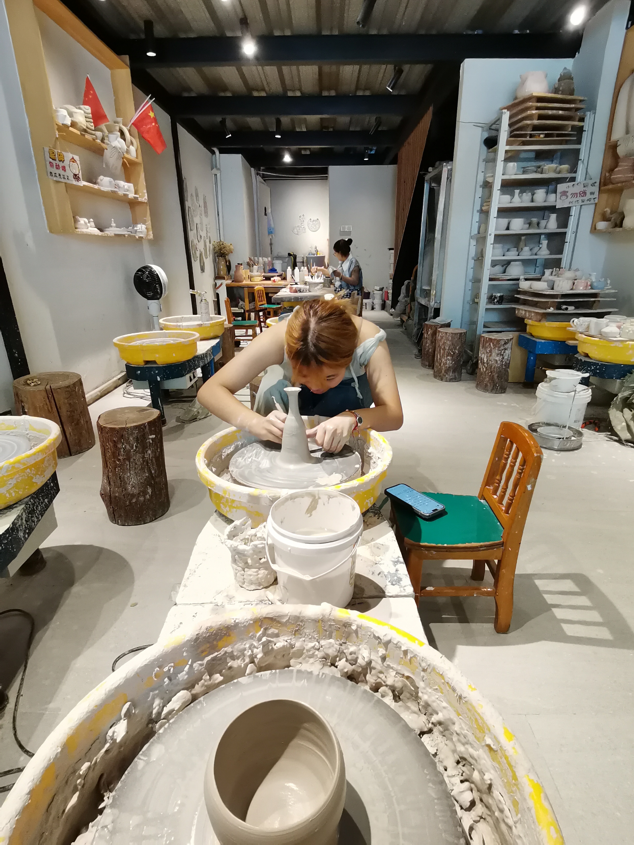 老板娘也非常耐心温柔～值得一去! 94店名:沐陶陶艺手作坊