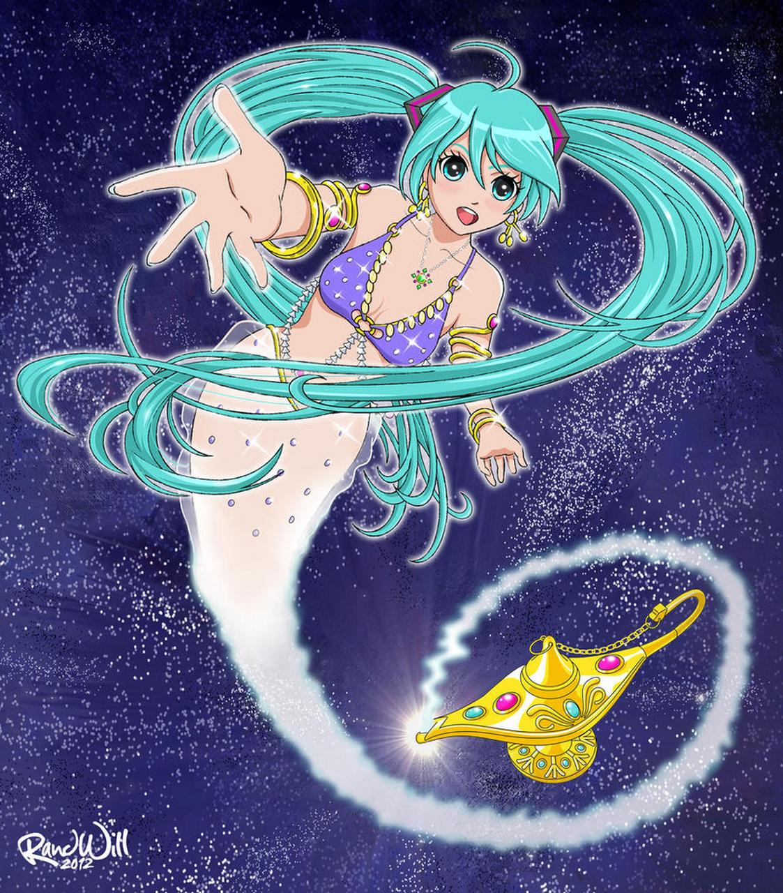 灯神# #阿拉丁神灯# 女灯神