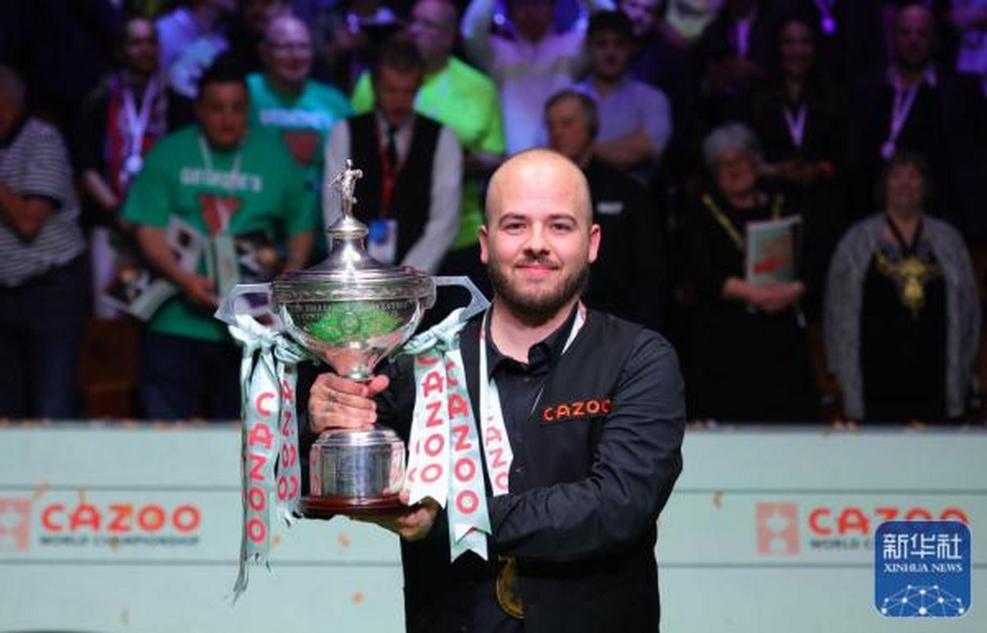 小和尚终成正果,获得斯诺克世锦赛决赛冠军,获得奖金50万英镑!