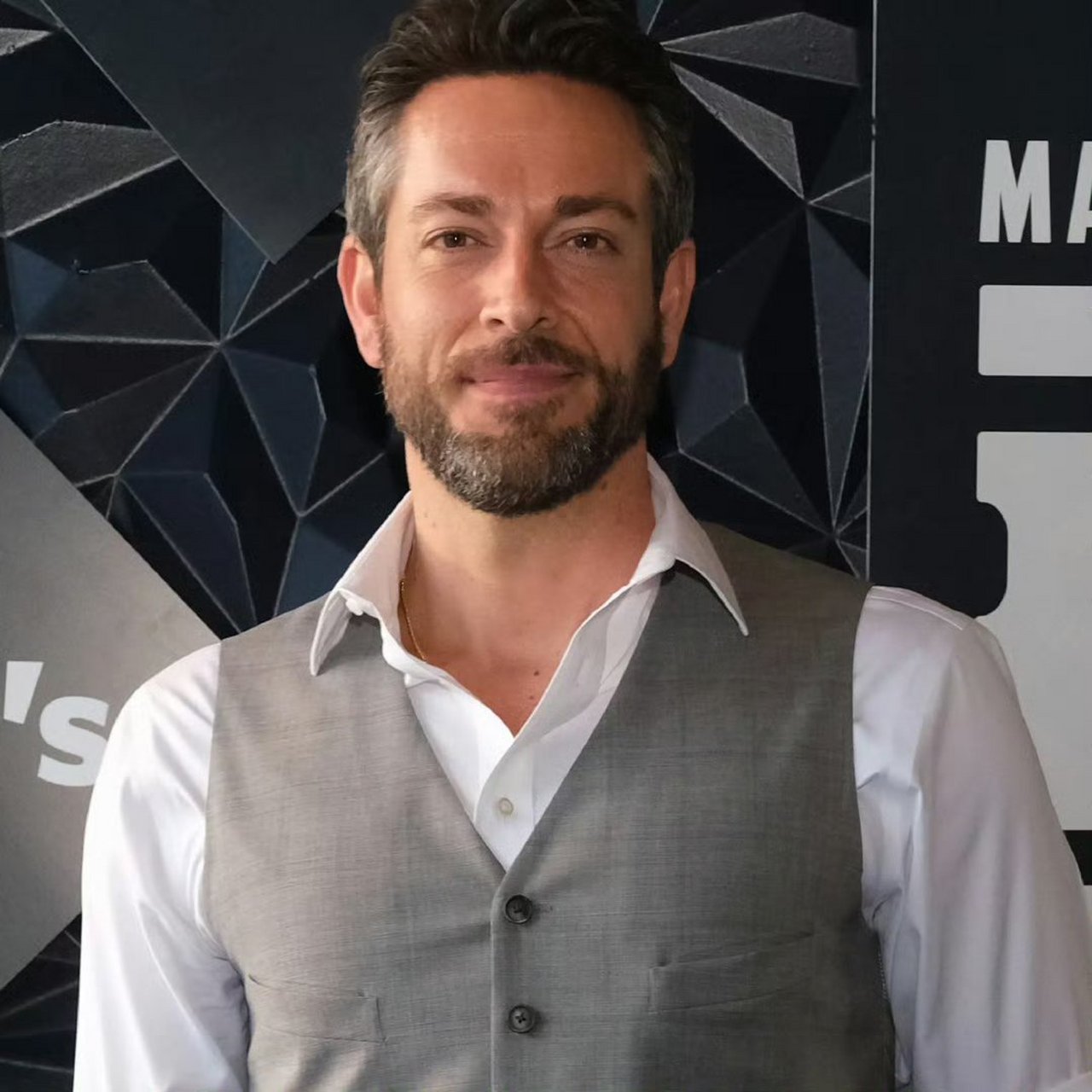 扎克瑞·莱维在新片《哈罗德和紫色蜡笔》首映上被et问到:他配音男主