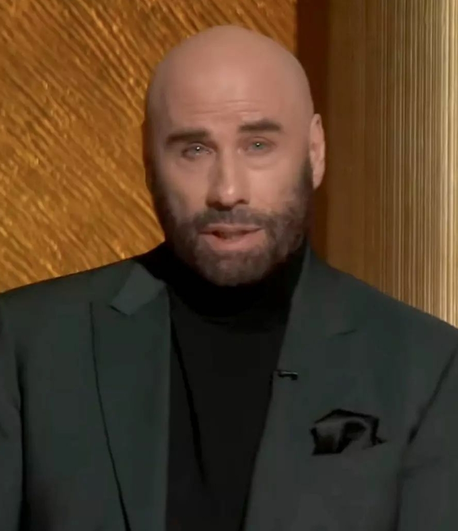 约翰·特拉沃尔塔(john travolta)怎么老成这个样子了.
