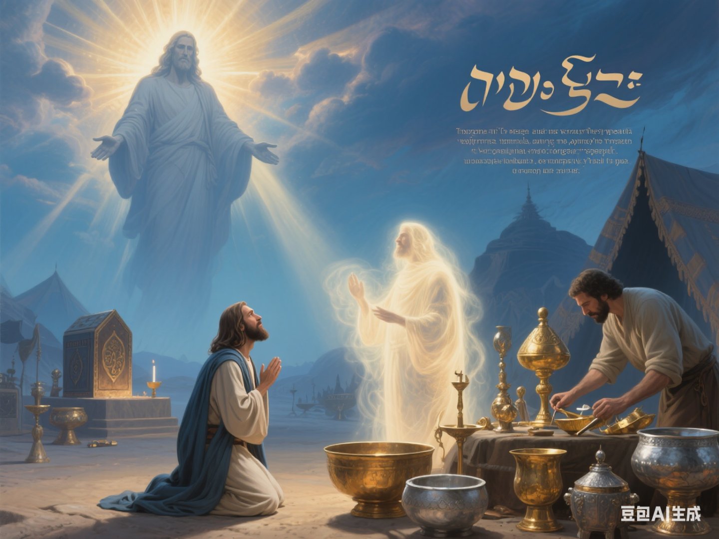 救赎关系的建立 制作烧香的坛:上帝让摩西用皂荚木做一座四方的烧香坛