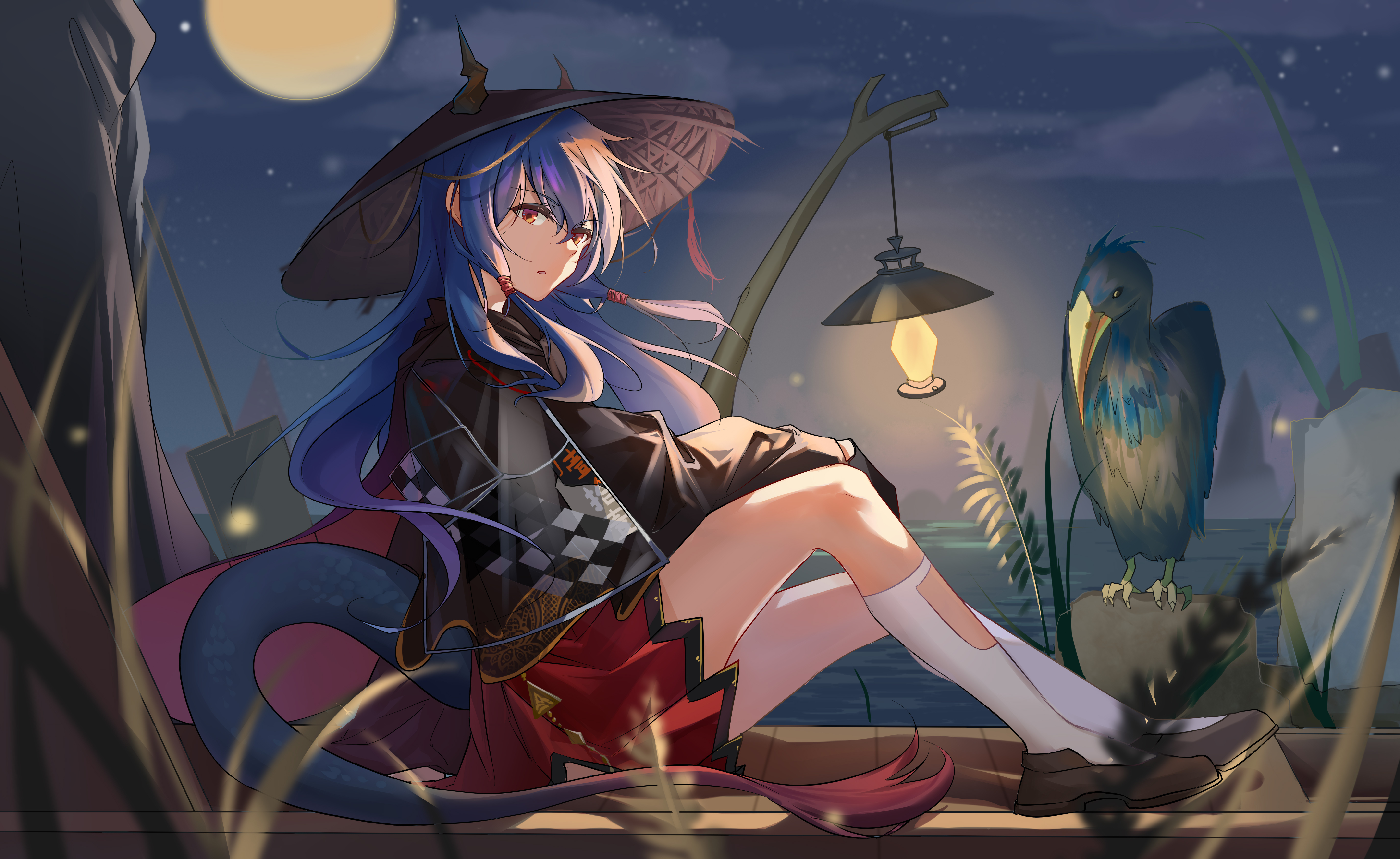 图一:画师:kl.star id:108739746 图二:画师:kl