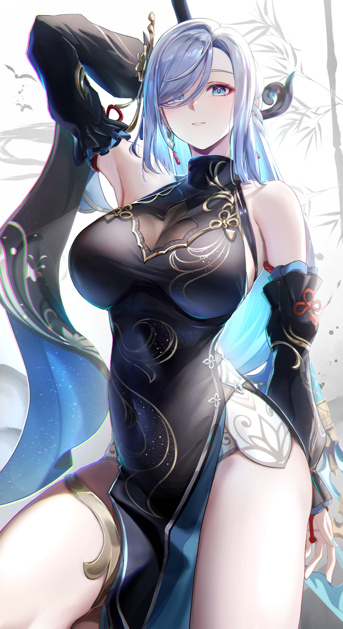 申鹤(原神) 画师:おたば id:117281955#二次元