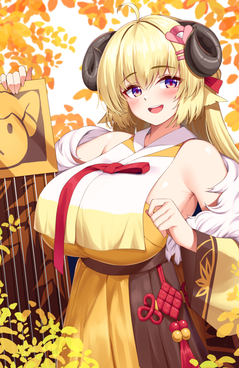 角卷绵芽 画师:cho!cho! id: 110787258#二次元