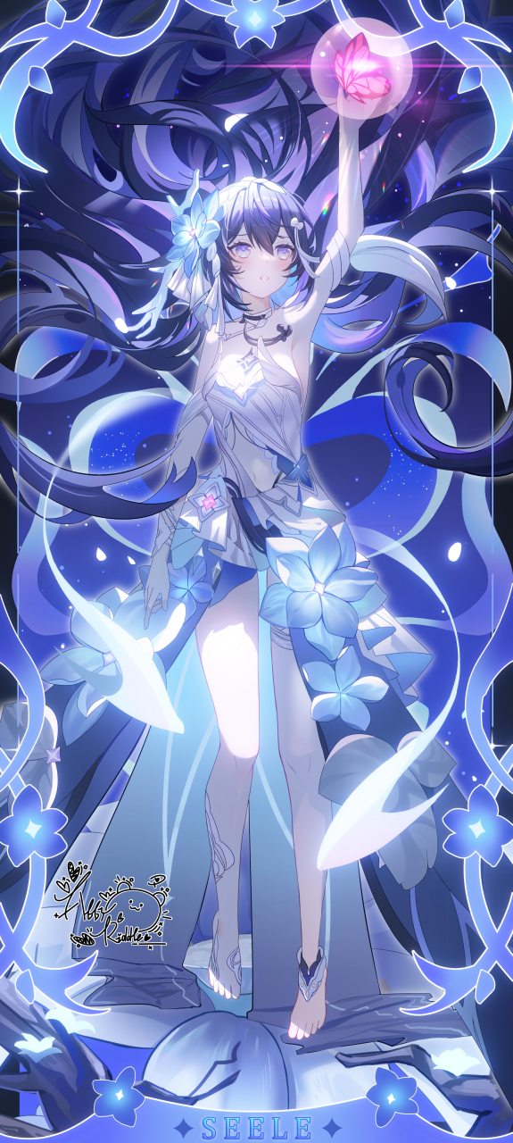 希儿(双希) 画师:艾比里德尔 id: 110814460#二次元