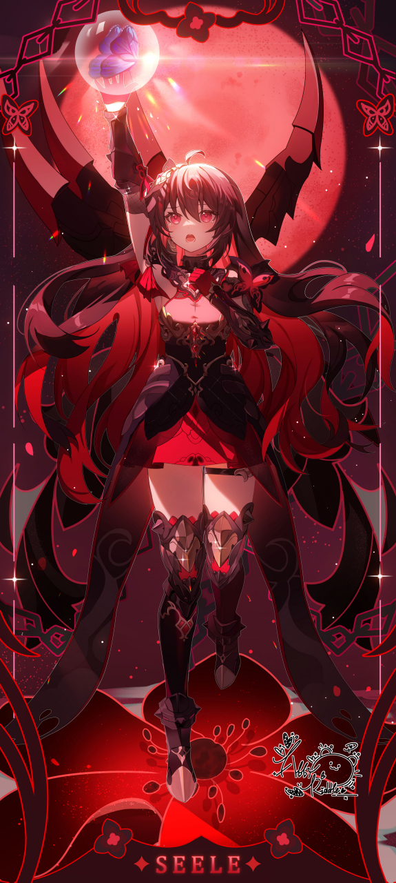 希儿(双希) 画师:艾比里德尔 id: 110814460#二次元