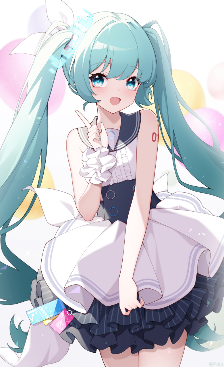 初音 画师:nia id:118269682#二次元