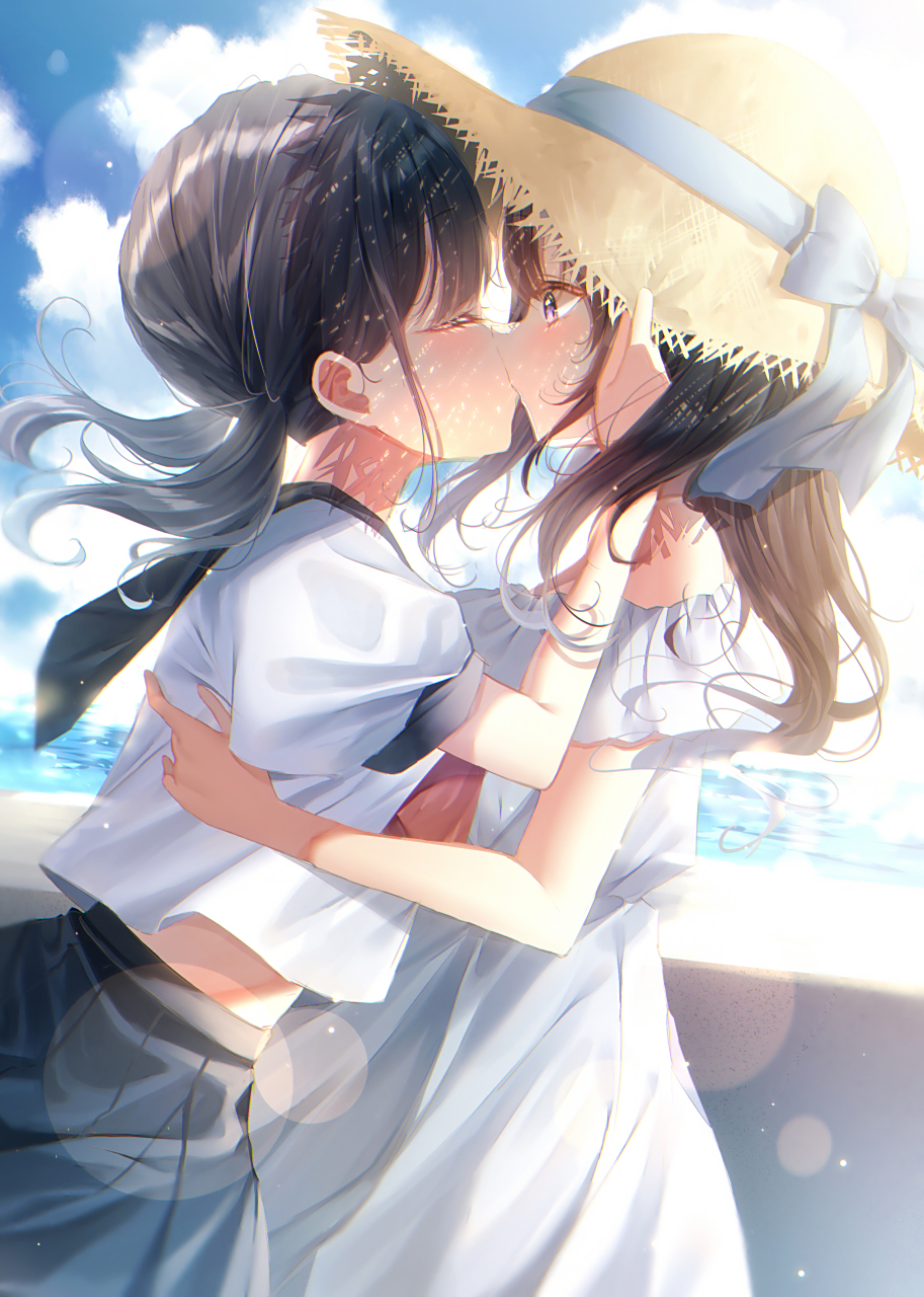 百合 画师:藤城まつり id: 111272709#二次元
