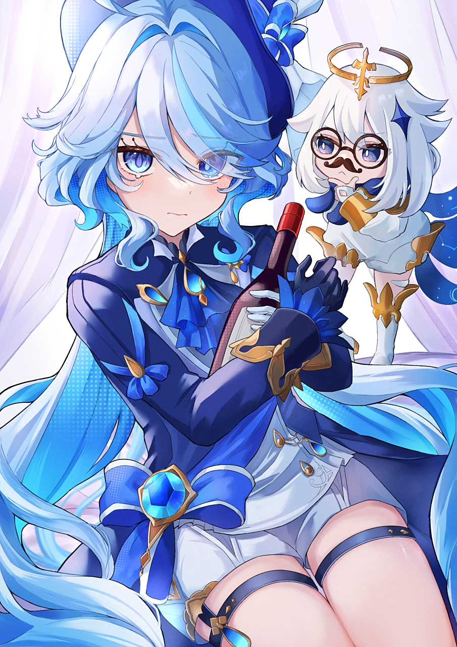 芙宁娜(原神) 画师:麦田 id: 112201914#二次元