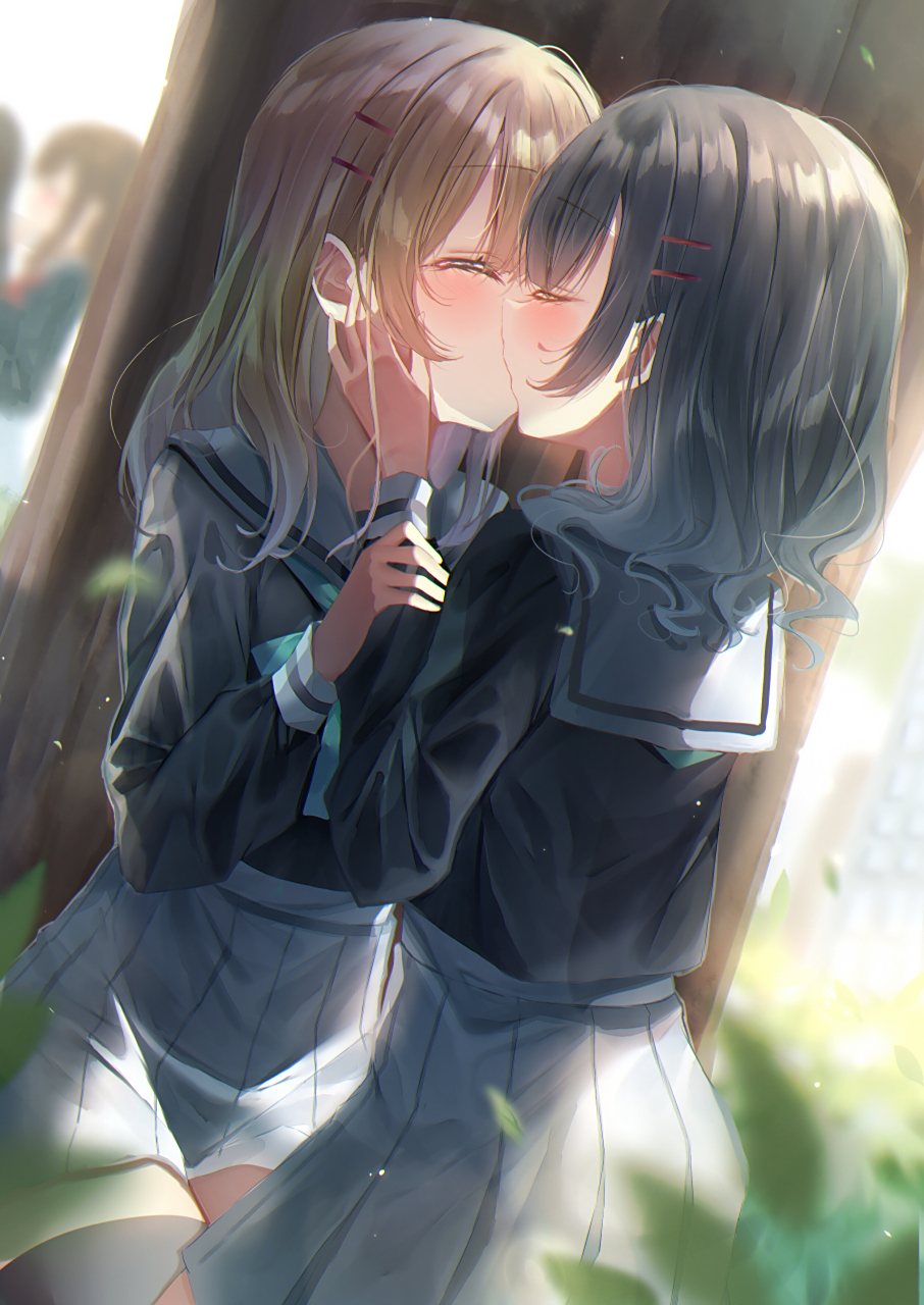 百合 画师:藤城まつり id: 109742080#二次元