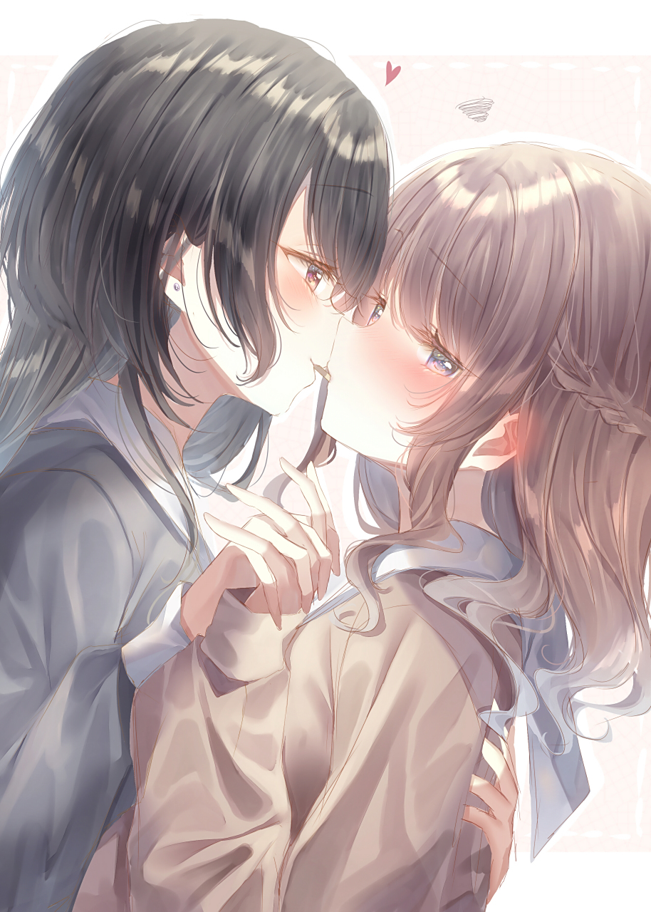 百合 画师:藤城まつり id: 113328969#二次元