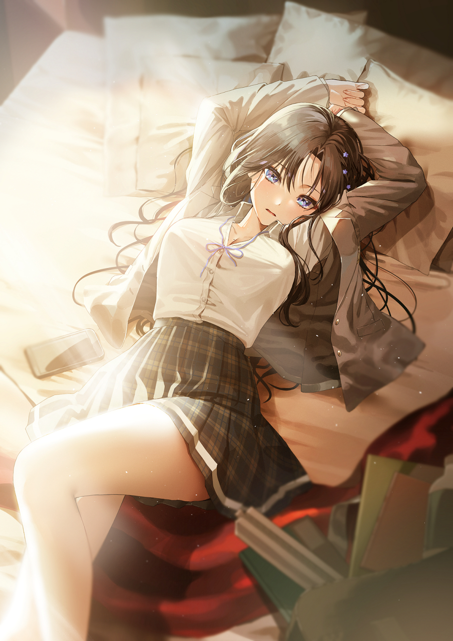 jk少女 画师:葛坊煽@お仕事募集中 id: 112299504#二次元