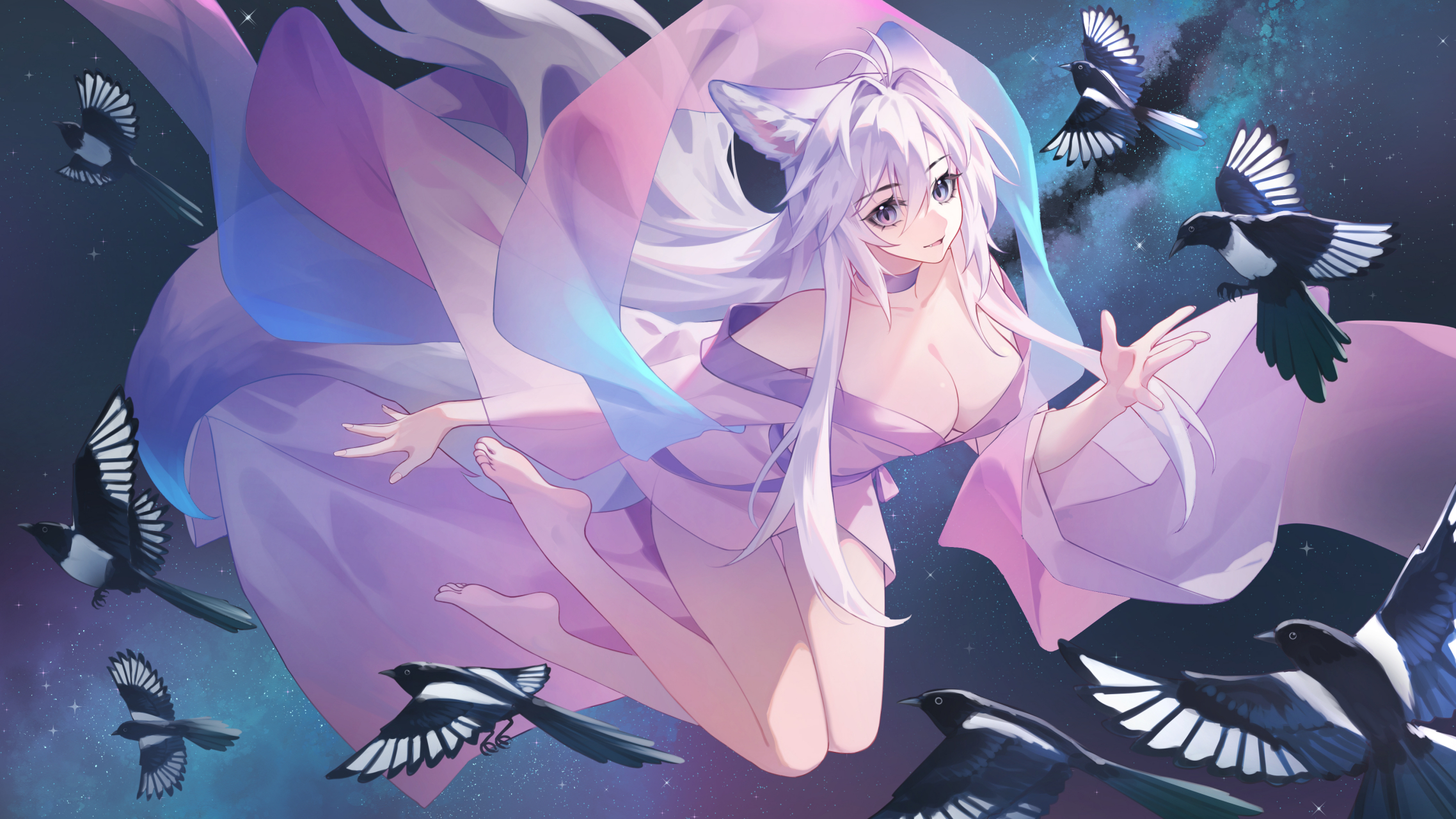 狐耳 画师:梦夕玄 id: 111242131#二次元