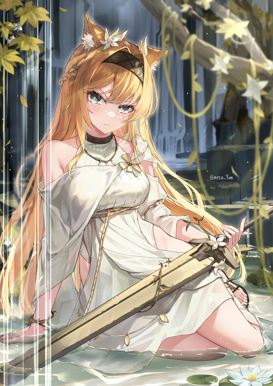 号角(明日方舟) 画师:猫ゆん99お仕事募集中 id: 109103148#二次元