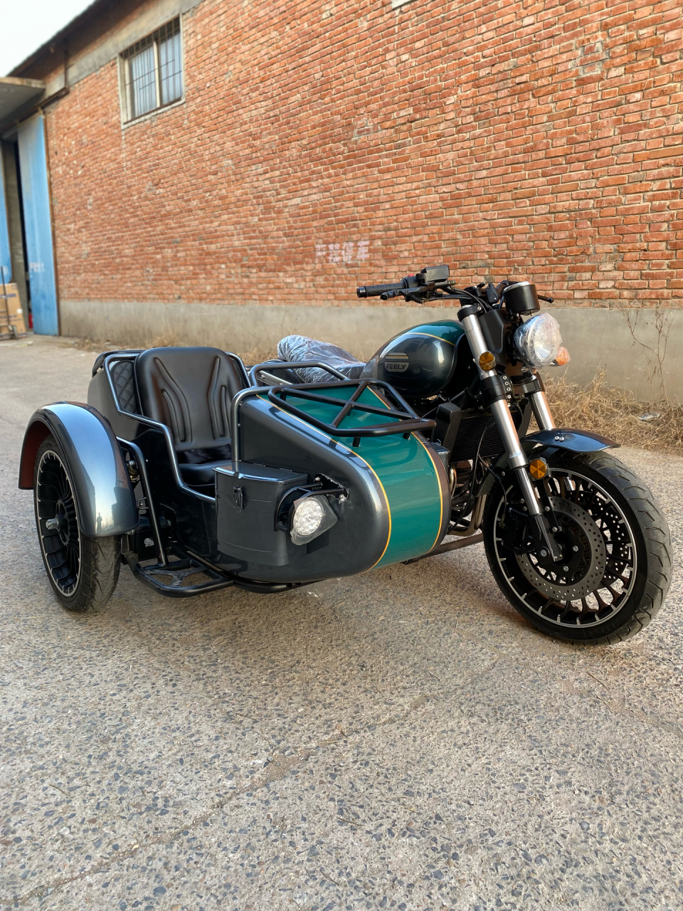 双缸水冷500侉子偏三轮,动力十足,可长途可摩旅.国四电喷可以上牌