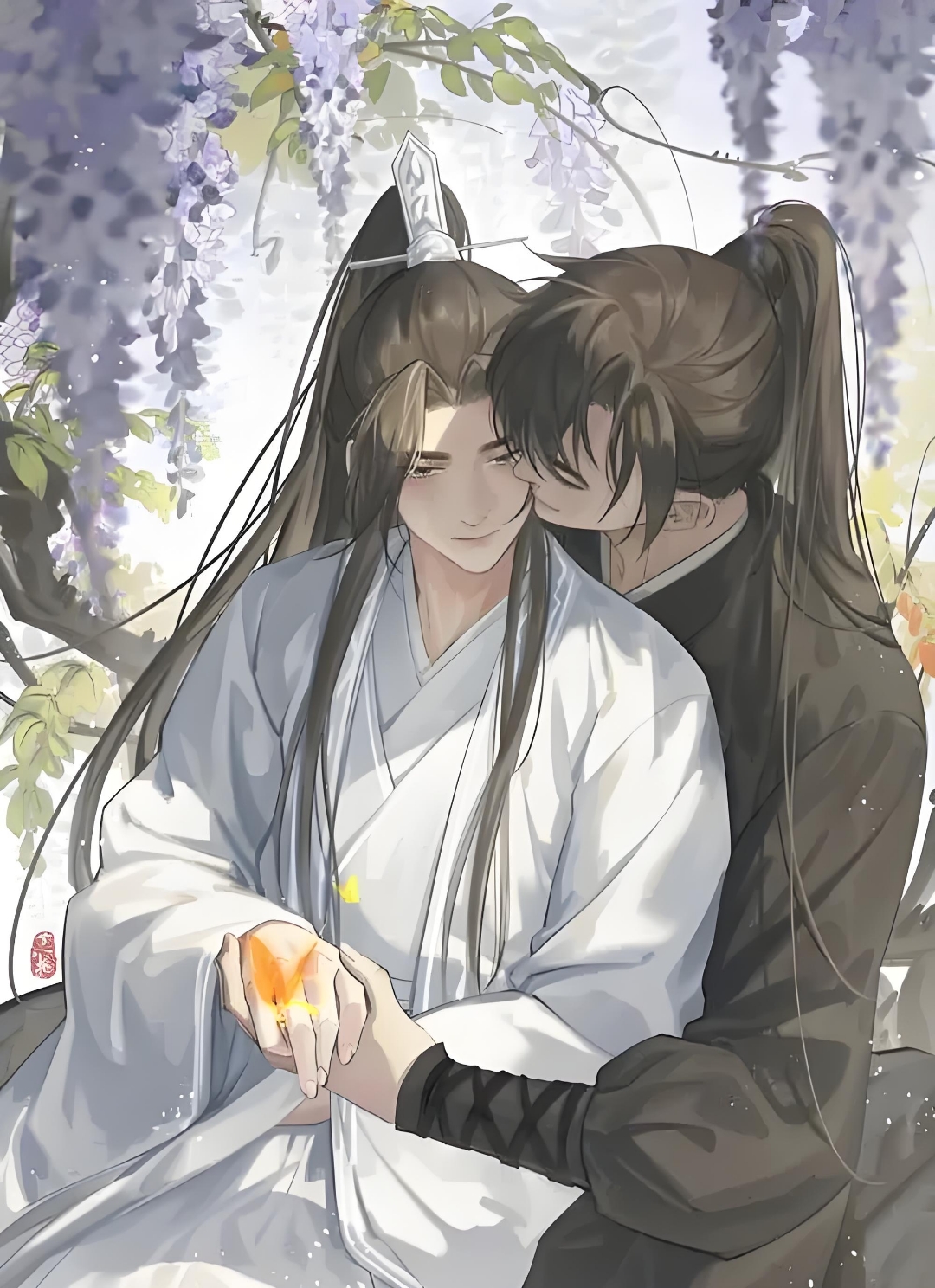 二哈和他的白猫师尊# 人间微雨十年冷,幸得此生遇晚宁