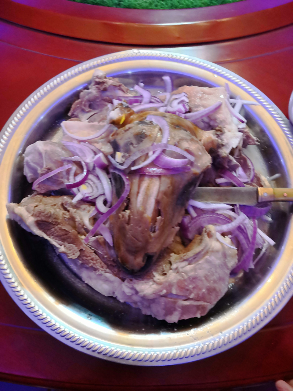 哈密 哈萨克族的美食   马肠   羊头