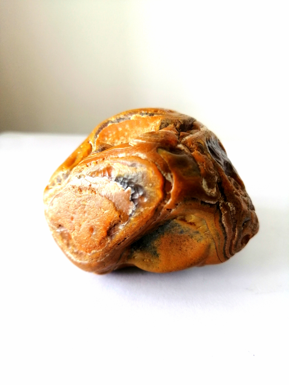 沙漠漆玛瑙原石#我们都爱聊八卦