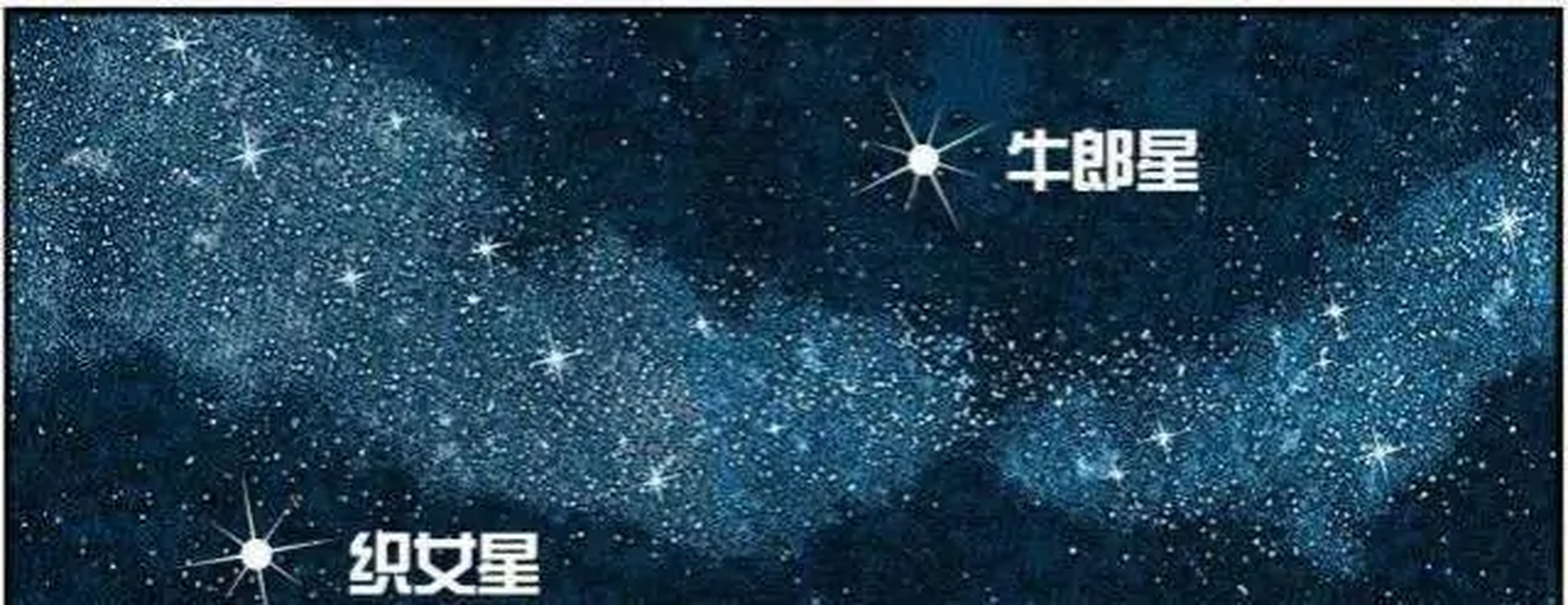 迢迢牵牛星,皎皎河汉女……盈盈一水间,脉脉不得语