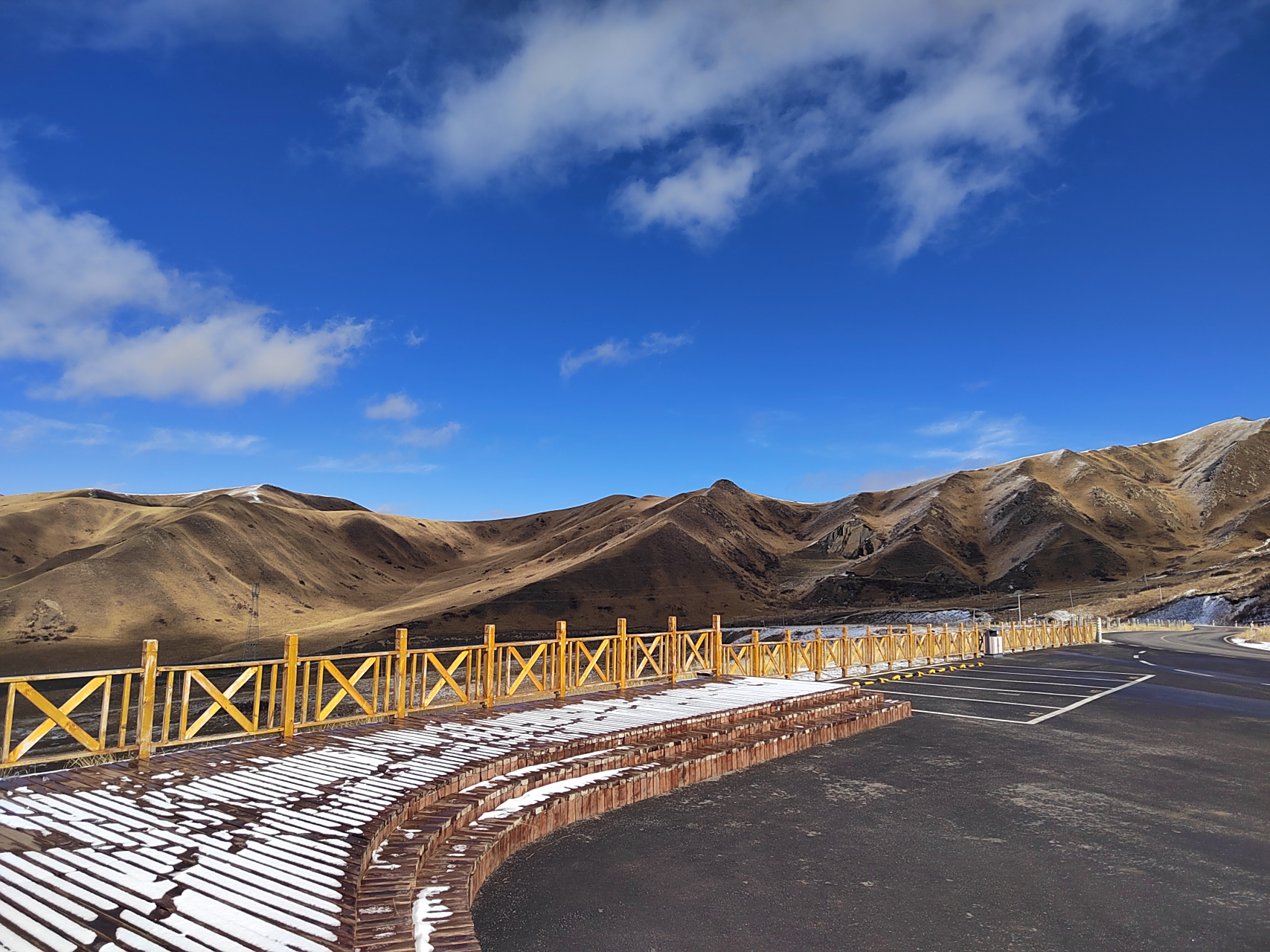 冬天的若尔盖一样的美