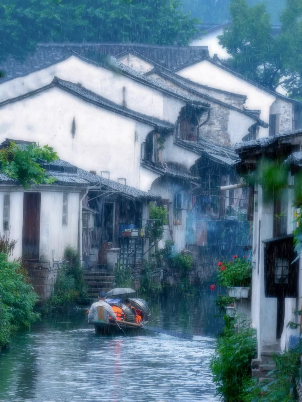 江南春雨,如诗如画  (外一首)  文/张龙才  江南春雨,如诗如画 宛若