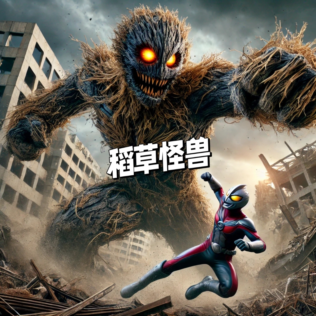 画一个怪兽暴打奥特曼,你们选哪一个呢!#动态连更挑战