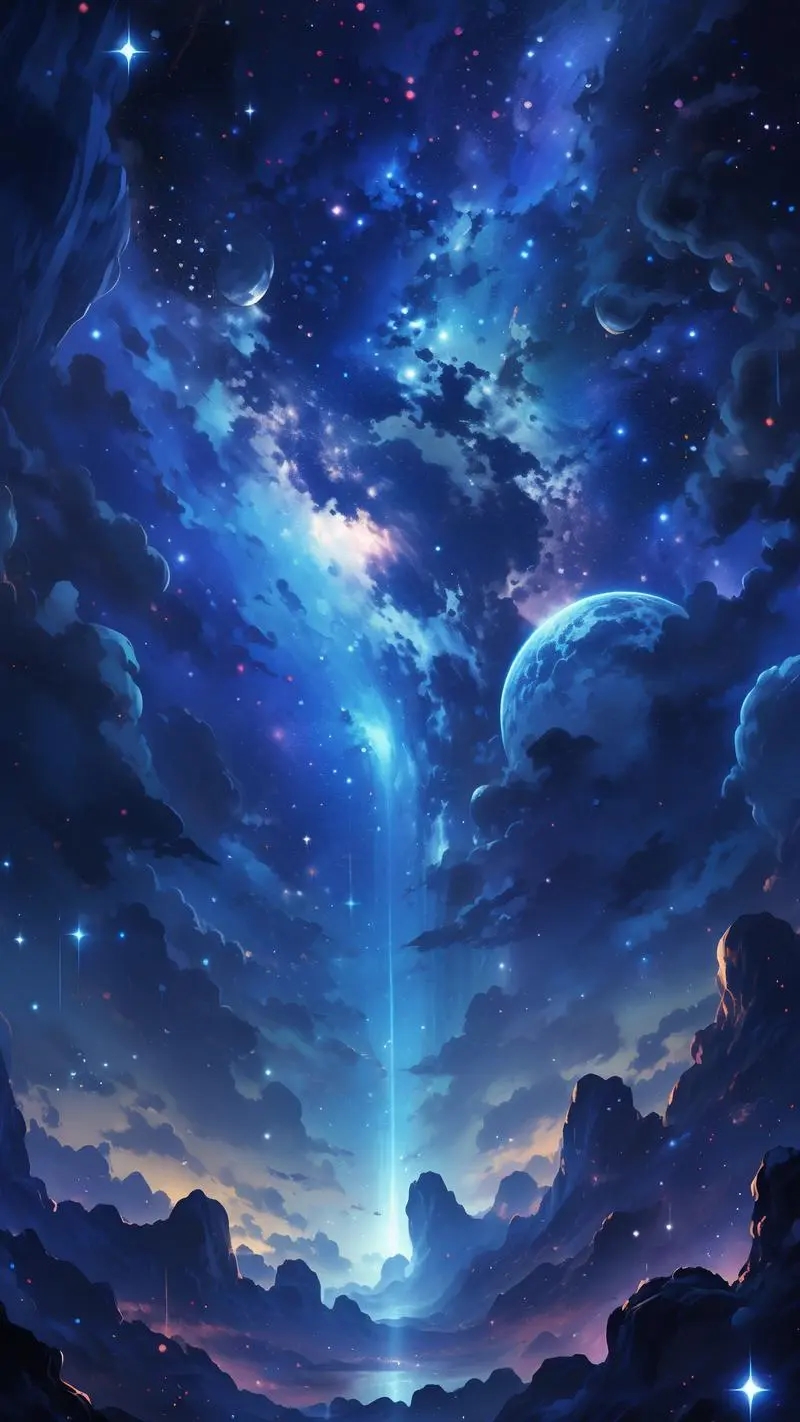 这就是二次元星空?l了l了