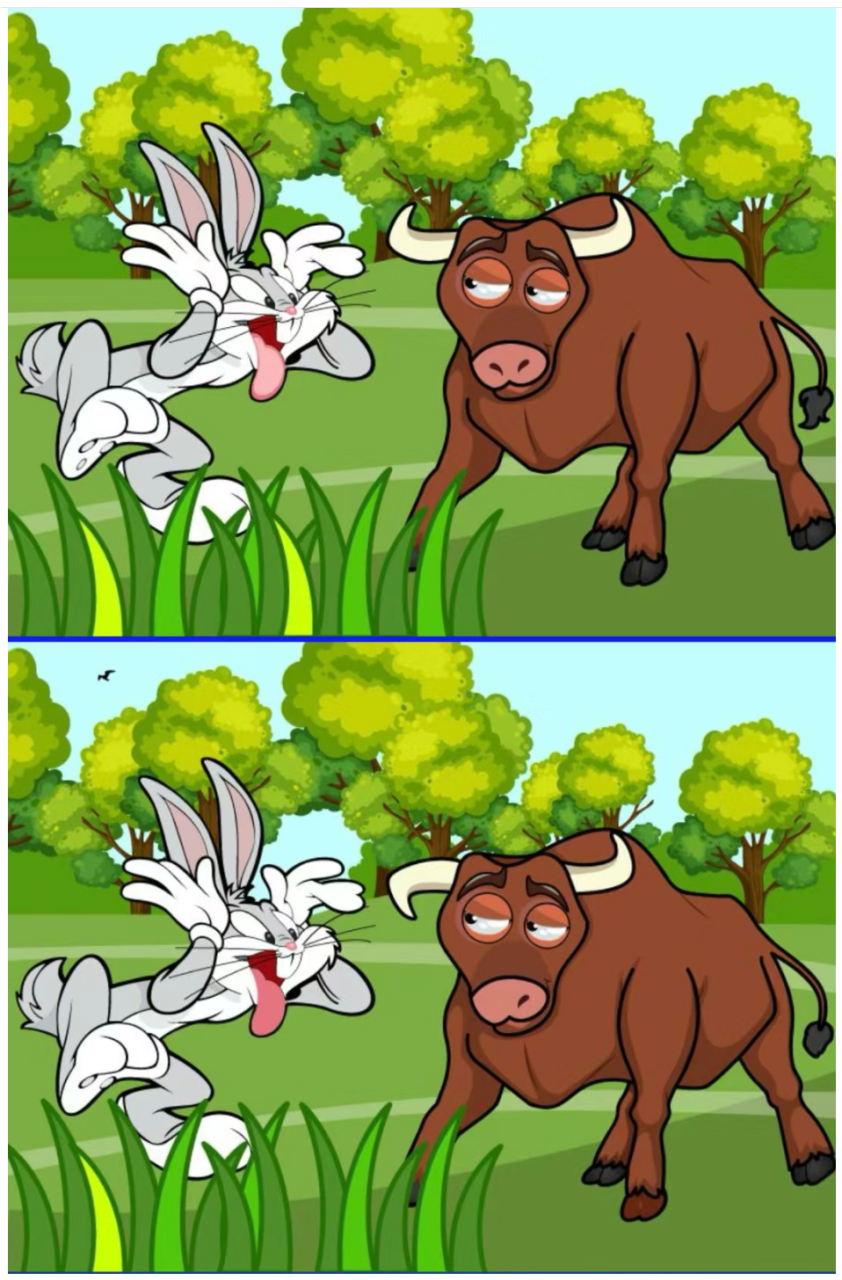 考眼力,找不同(d32) 你能找出图片中几处不同的地方? #新年福气签