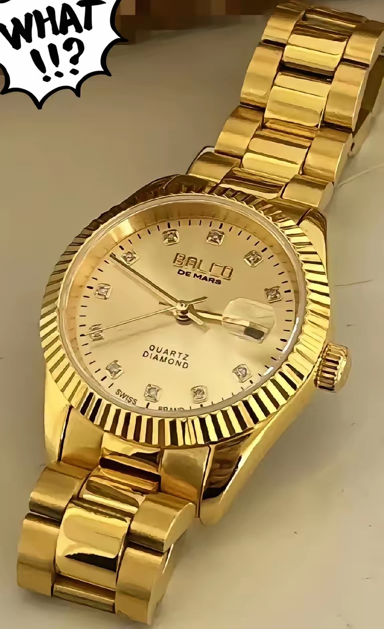 金表高清图片黄金手表 纯金兰博基尼手表足金999凯里凯伦8027金表图片