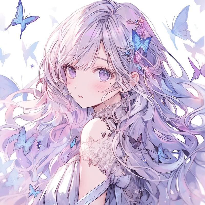 紫蝴蝶少女