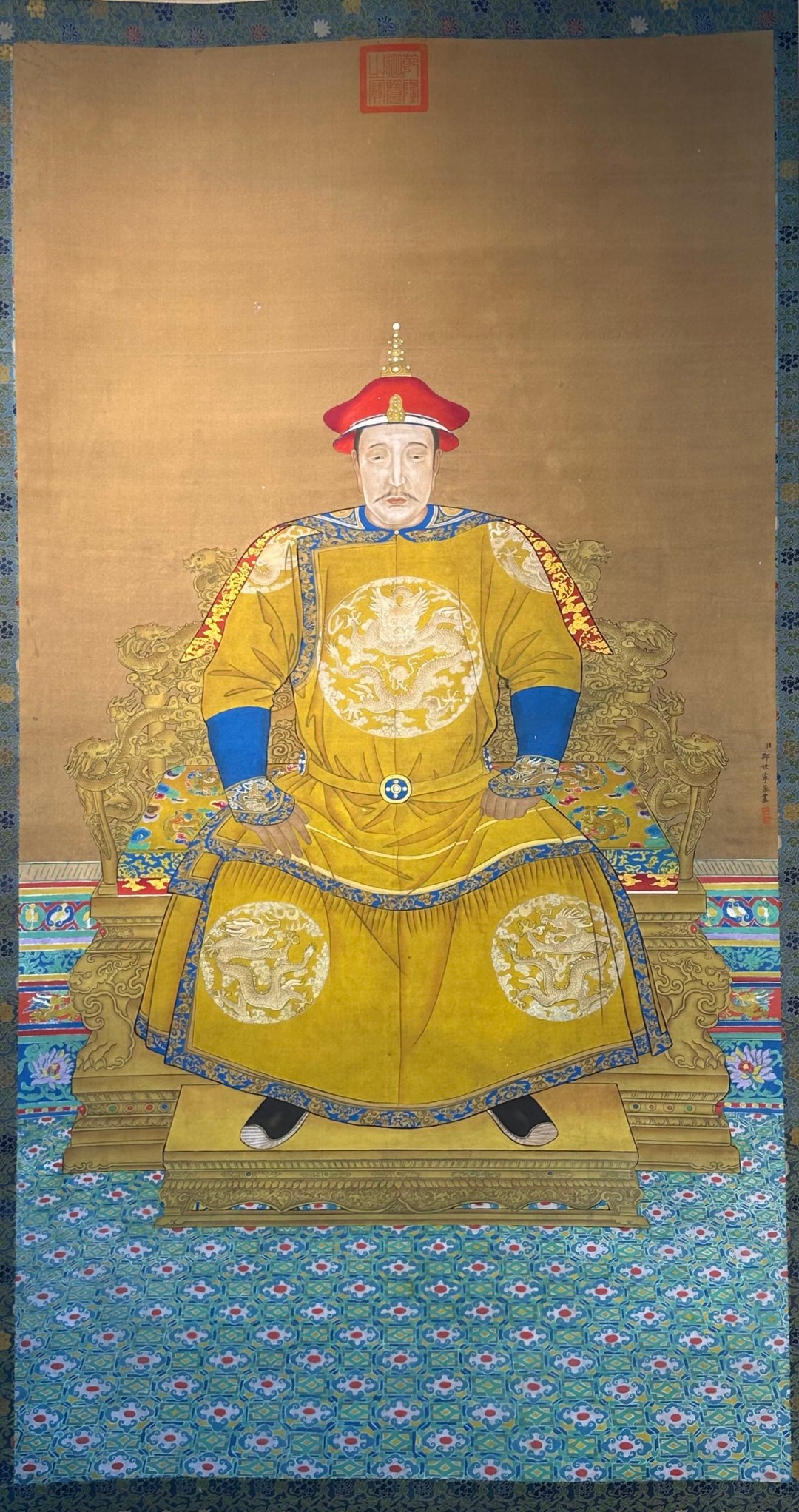 ,郎世宁作为天主教耶稣会的修道士来中国传教