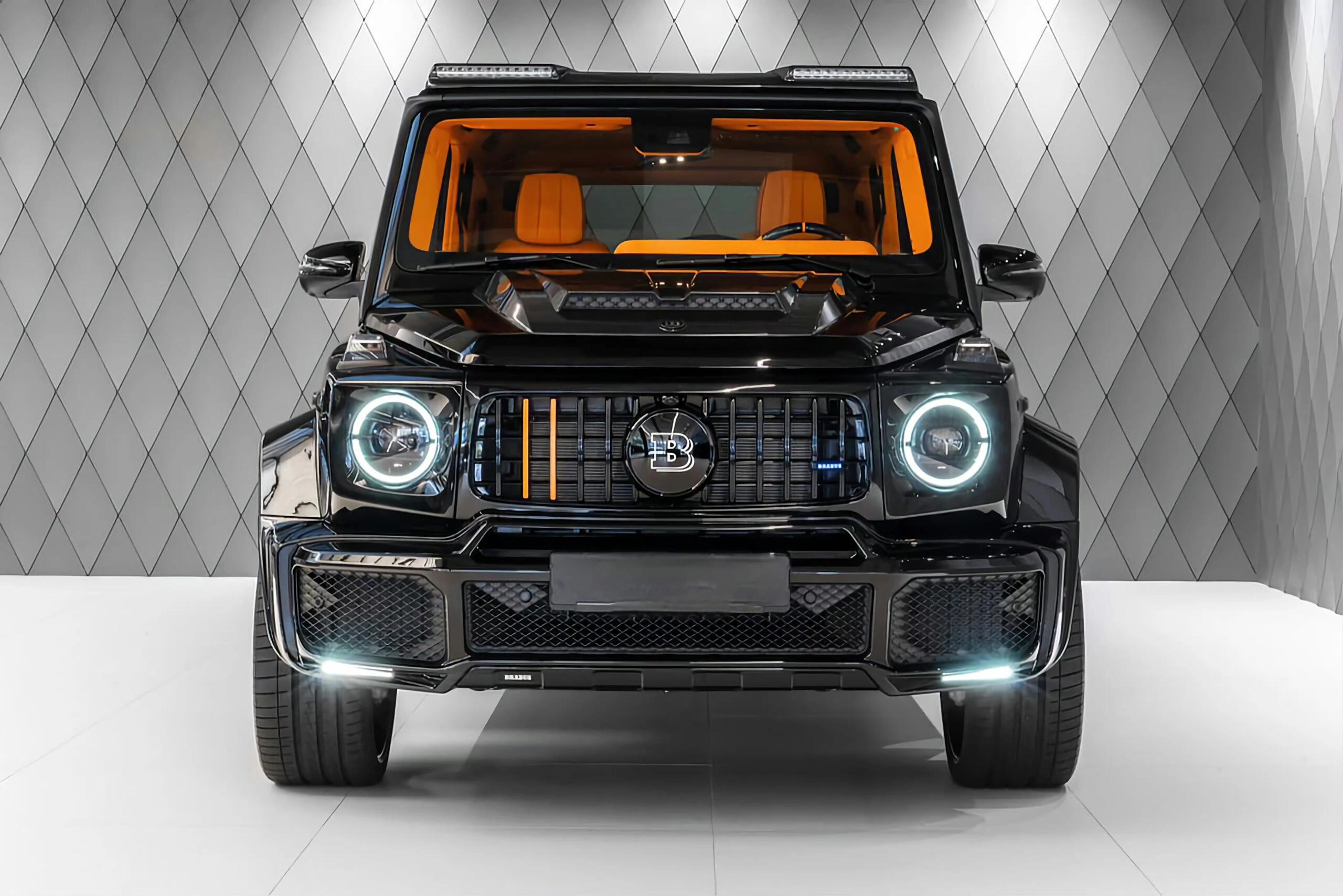 知识校园# #车评#   0799 豪车鉴赏 | 巴博斯&奔驰g800 9591