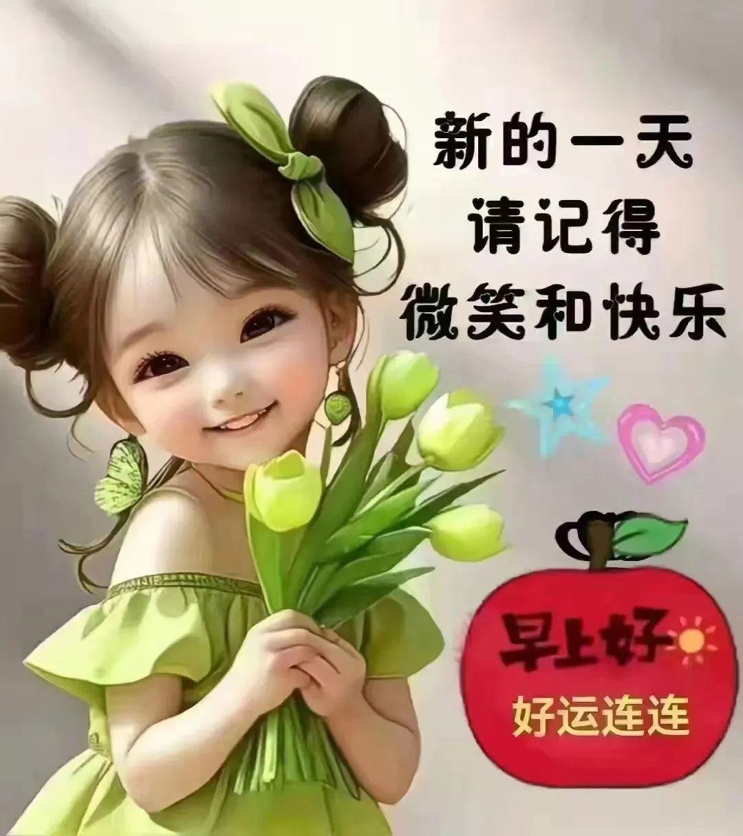 今朝嘉景赠君,愿祥光映心.早上好!