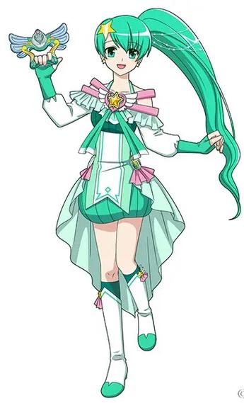 双子座魔仙贝贝的动漫图片,真的感觉还是动漫的魔仙