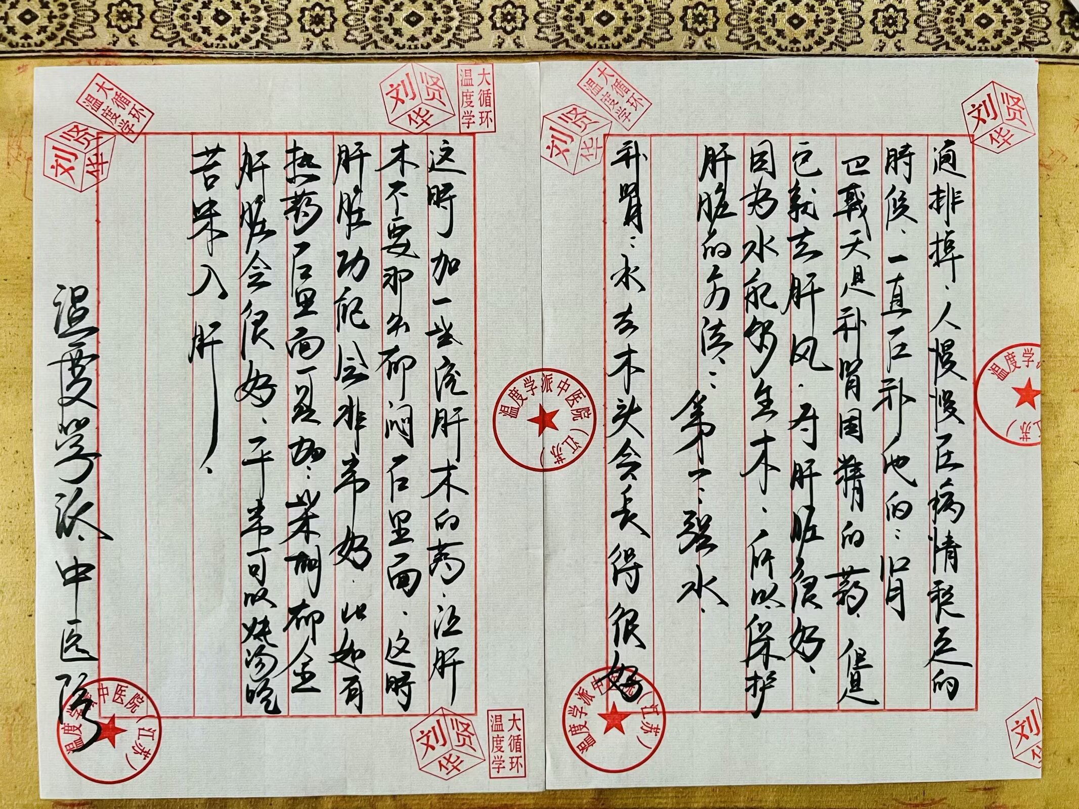 温度学派 ·百年非遗篇·刘贤华 临床学术总结笔记