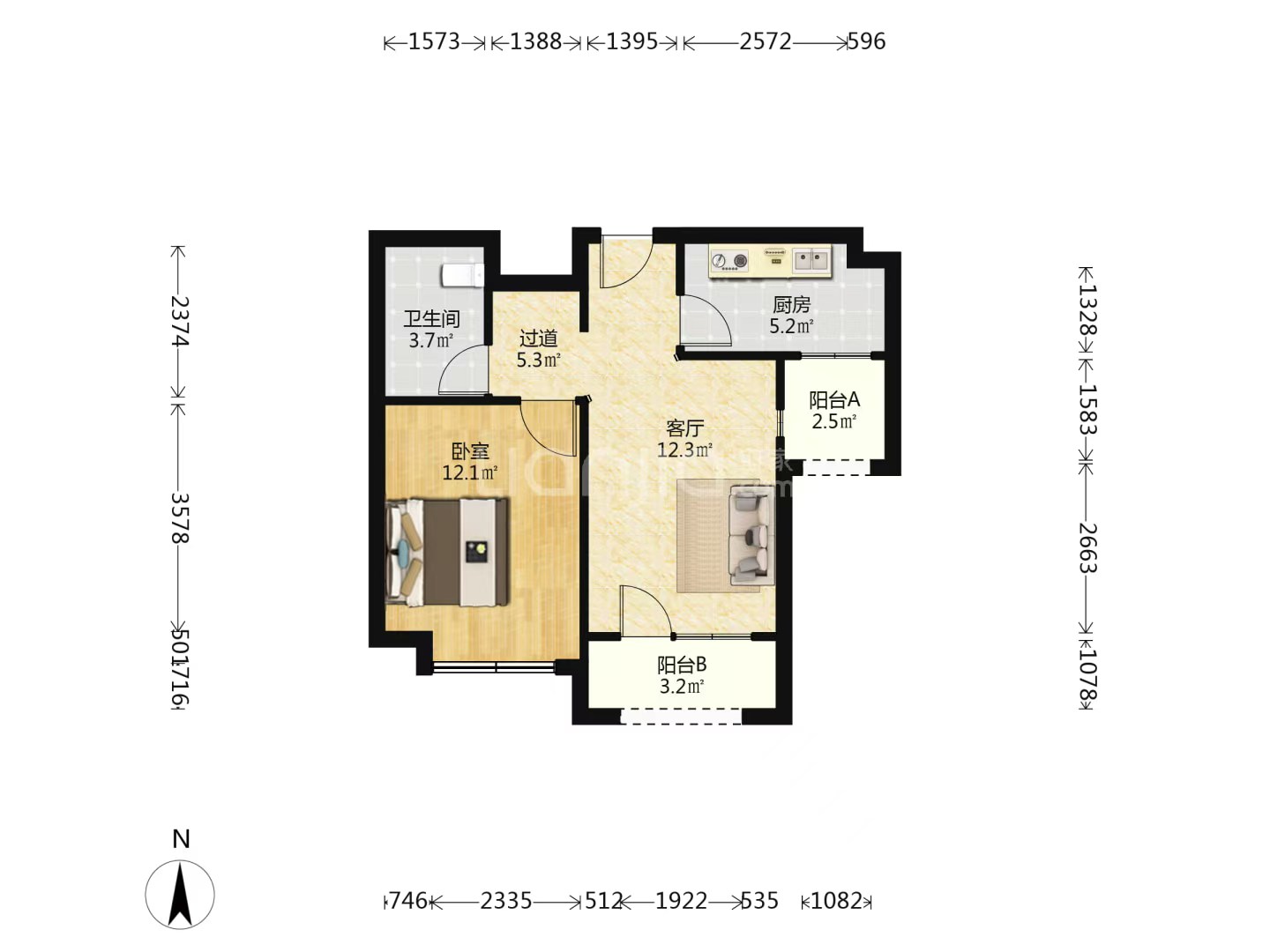 香河绿地博雅苑2楼出售,价格便宜,诚信买房留言私聊