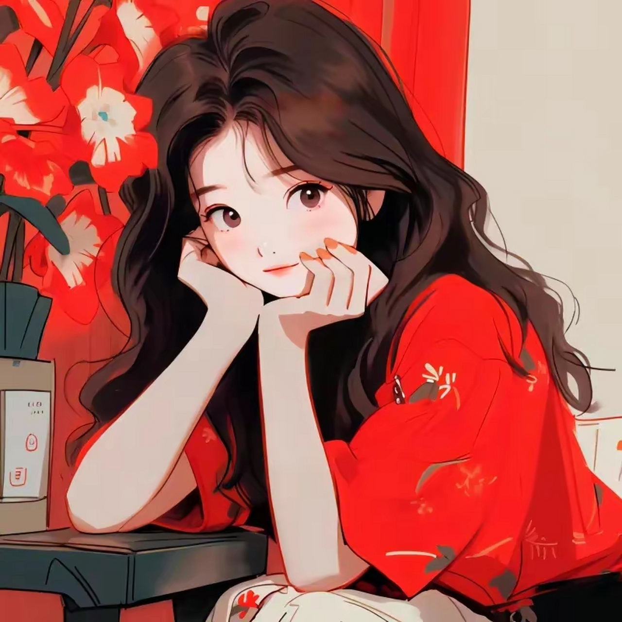 红红火火的新春头像