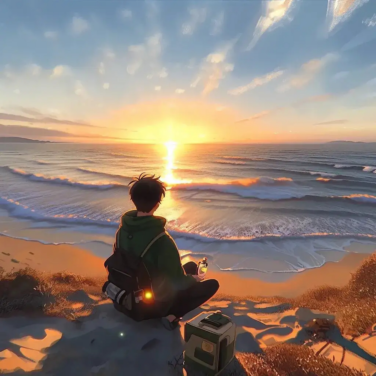 气氛感黄昏头像