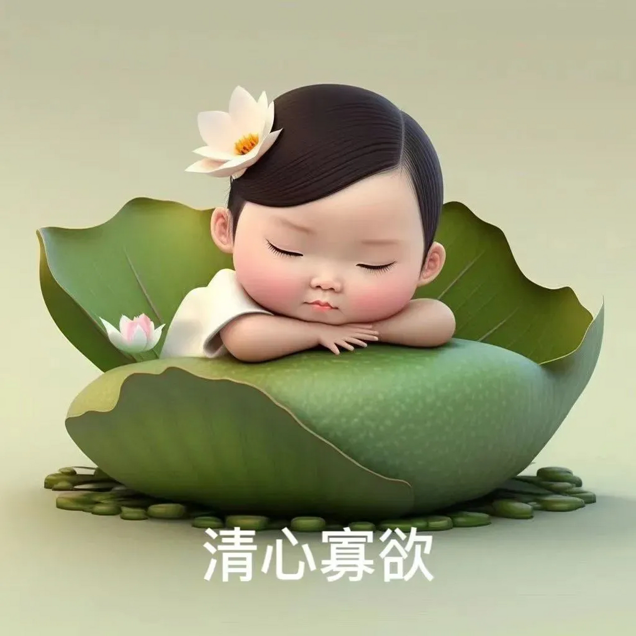 做一个清心寡欲的小女子