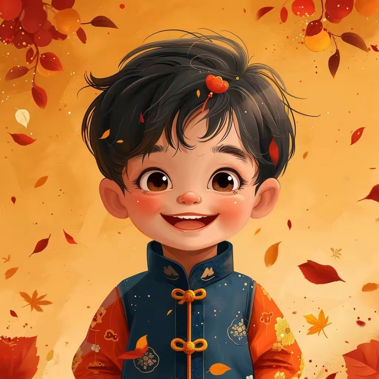 朝气蓬勃的男生头像