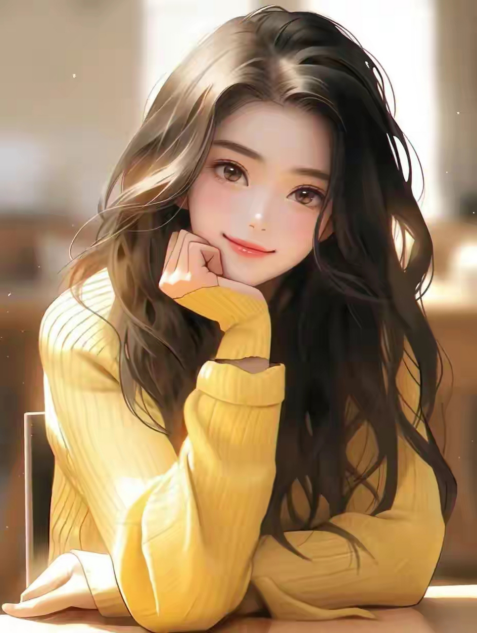 可爱幸运女神头像