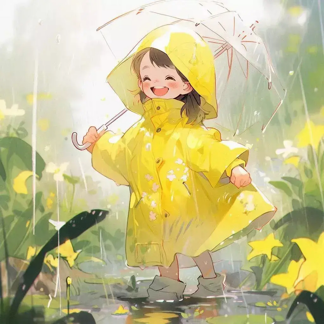 不管晴天雨天,都是美好的一天.