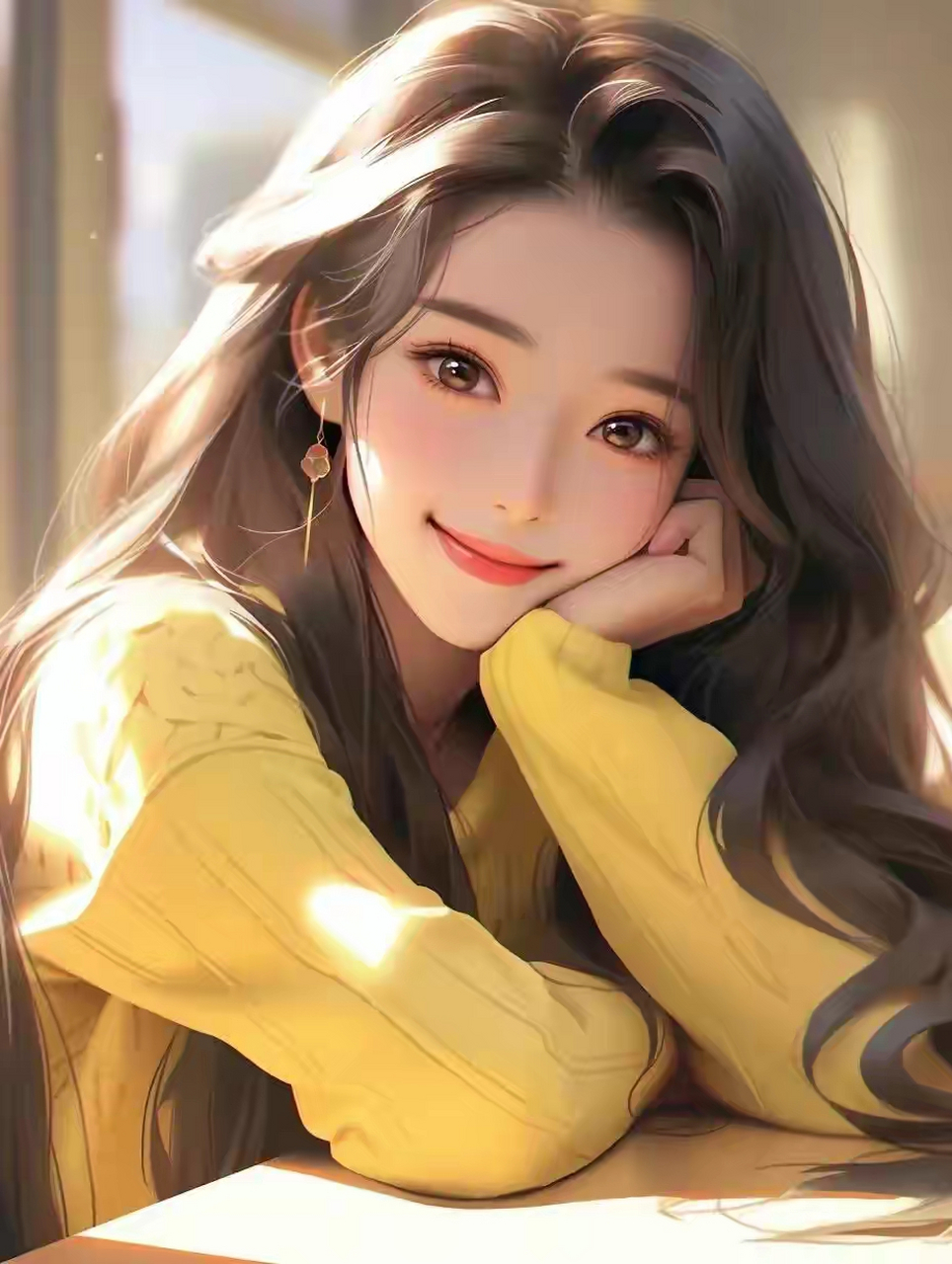 可爱幸运女神头像