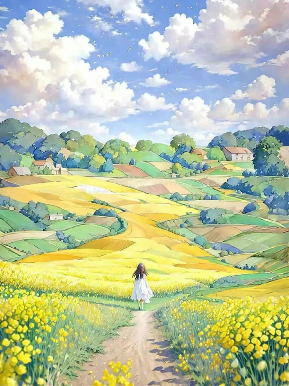 治愈系背景图 愿历尽千帆 归来仍少年