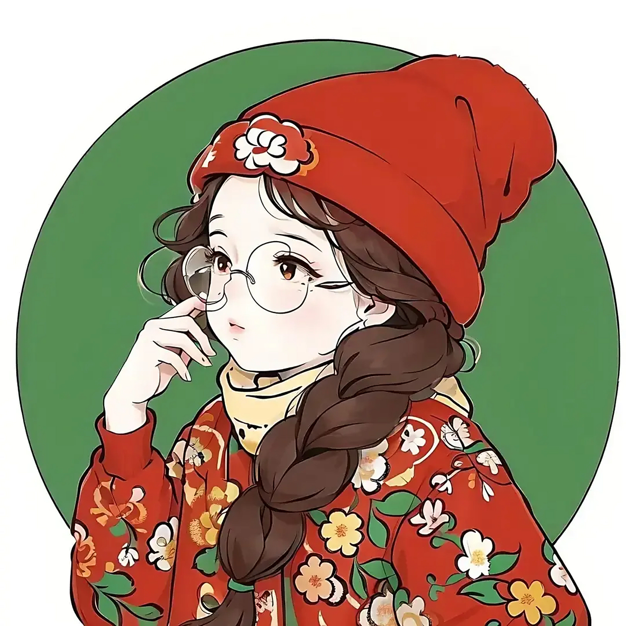 大花棉袄,是东北女人冬天里的标配!