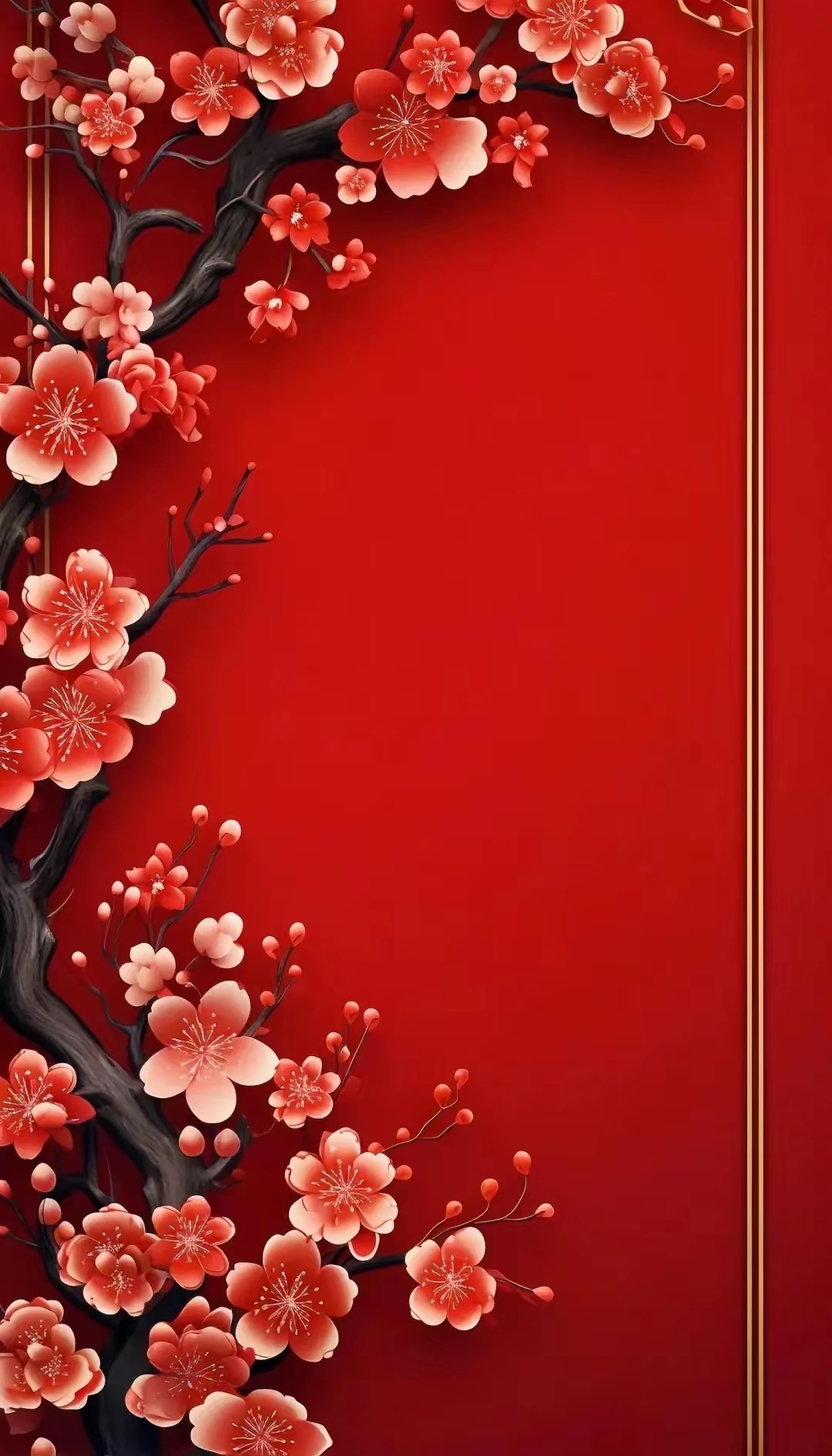 花开富贵喜庆壁纸